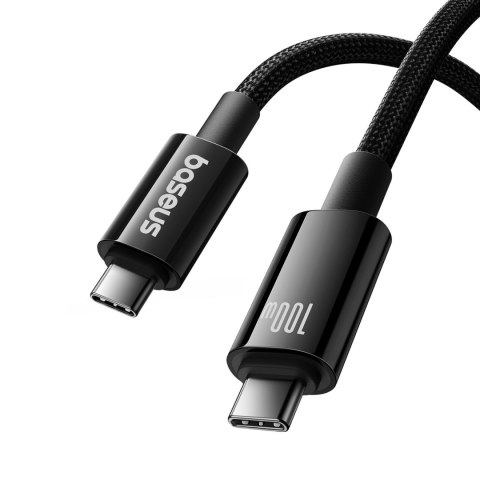 Kabel przewód Tungsten Gold USB-C 100W 4K 20Gb/s 60Hz 1.5m - czarny Kabel przewód Tungsten Gold USB-C 100W 4K 20Gb/s 60Hz 1.5m - czarny