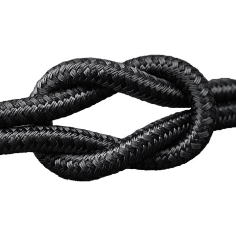 Kabel przewód z oplotem L3CC USB-C - USB-C 60W 1.2m - czarny Kabel przewód z oplotem L3CC USB-C - USB-C 60W 1.2m - czarny