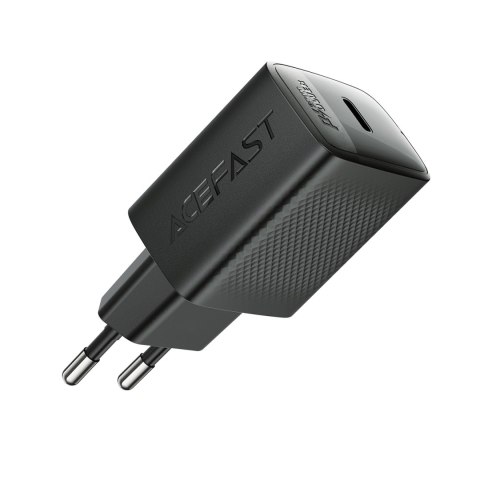 Ładowarka sieciowa A104 GaN USB-C PD SFC 25W - czarna Ładowarka sieciowa A104 GaN USB-C PD SFC 25W - czarna