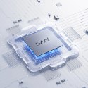 Ładowarka sieciowa GaN A30EUL 30W USB-A USB-C + kabel USB-C - Lightning - biała