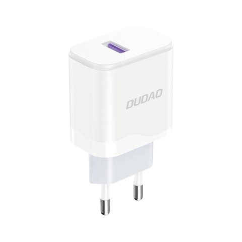 Ładowarka sieciowa do telefonu USB-A 18W - biała Ładowarka sieciowa do telefonu USB-A 18W - biała