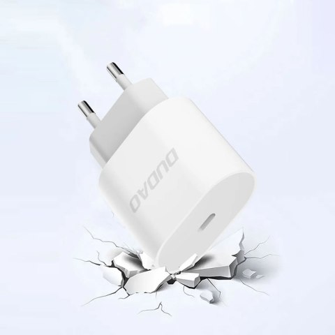 Mała ładowarka sieciowa A14EUC PD 20W USB-C + kabel USB-C - biała Mała ładowarka sieciowa A14EUC PD 20W USB-C + kabel USB-C - biała
