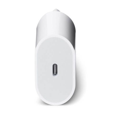Szybka ładowarka USB C PD 20W + kabel USB C / Lightning 1m biały Szybka ładowarka USB C PD 20W + kabel USB C / Lightning 1m biały