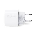 Szybka ładowarka USB C PD 20W + kabel USB C / Lightning 1m biały