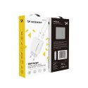 Szybka ładowarka USB C PD 20W + kabel USB C / Lightning 1m biały