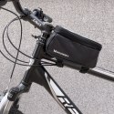Torba na telefon na ramę rowerową na ramę pokrowiec na telefon do 6.5 cala 1.5L czarny