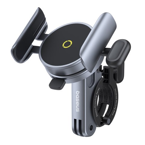 Uchwyt magnetyczny na telefon na kierownicę rower hulajnogę skuter motor PrimeTrip - czarny Uchwyt magnetyczny na telefon na kierownicę rower hulajnogę skuter motor PrimeTrip - czarny