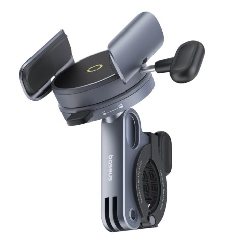 Uchwyt magnetyczny na telefon na kierownicę rower hulajnogę skuter motor PrimeTrip - czarny Uchwyt magnetyczny na telefon na kierownicę rower hulajnogę skuter motor PrimeTrip - czarny