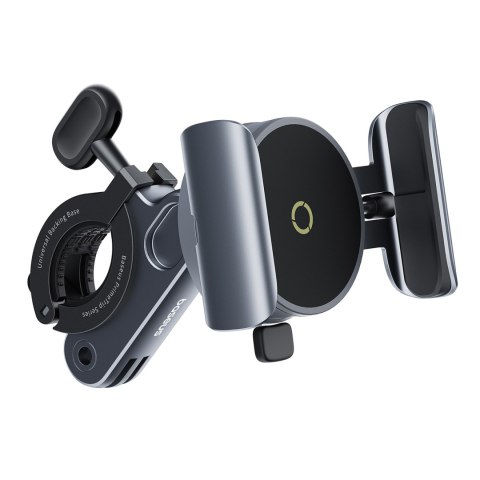 Uchwyt magnetyczny na telefon na kierownicę rower hulajnogę skuter motor PrimeTrip - czarny Uchwyt magnetyczny na telefon na kierownicę rower hulajnogę skuter motor PrimeTrip - czarny