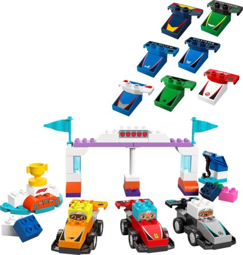 10445 - LEGO DUPLO - Bolidy i kierowcy F1® 10445 - LEGO DUPLO - Bolidy i kierowcy F1®