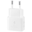 Ładowarka sieciowa GaN Samsung 25W SFC z kablem USB-C - biała