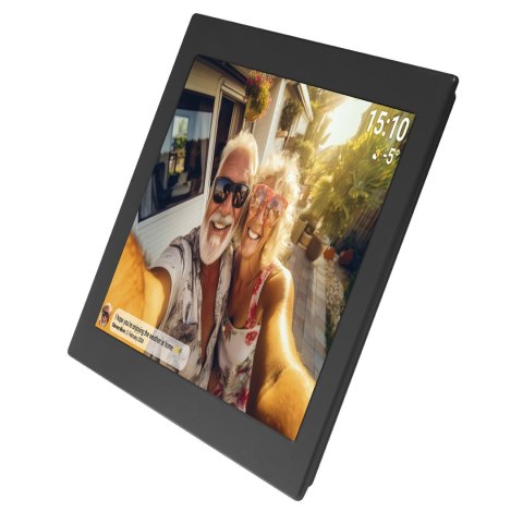 Ramka cyfrowa 10.1'' 16GB microSD WiFi Frameo PFF-1037B - czarna Ramka cyfrowa 10.1'' 16GB microSD WiFi Frameo PFF-1037B - czarna