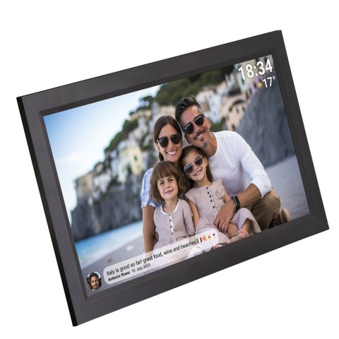 Ramka cyfrowa 15.6'' 16GB microSD WiFi Frameo PFF-1503B - czarna Ramka cyfrowa 15.6'' 16GB microSD WiFi Frameo PFF-1503B - czarna