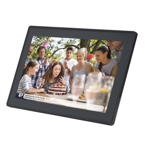 Ramka cyfrowa 15.6'' 8GB microSD WiFi głośnik MP4 AVI Frameo PFF-1514B - czarna Ramka cyfrowa 15.6'' 8GB microSD WiFi głośnik MP4 AVI Frameo PFF-1514B - czarna