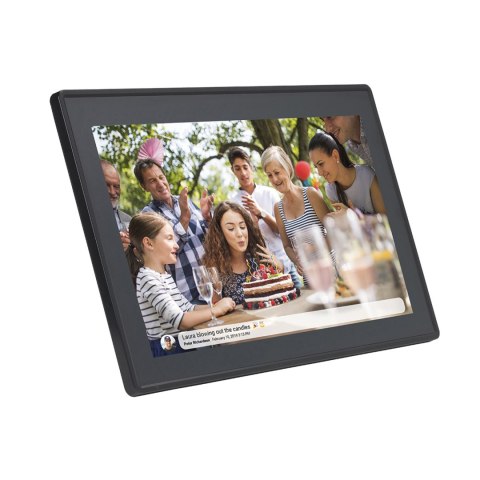 Ramka cyfrowa 15.6'' 8GB microSD WiFi głośnik MP4 AVI Frameo PFF-1514B - czarna Ramka cyfrowa 15.6'' 8GB microSD WiFi głośnik MP4 AVI Frameo PFF-1514B - czarna