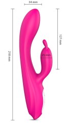 Wibrator Króliczek Podgrzewany Różowy DE-SEXY-HEAT-PNK