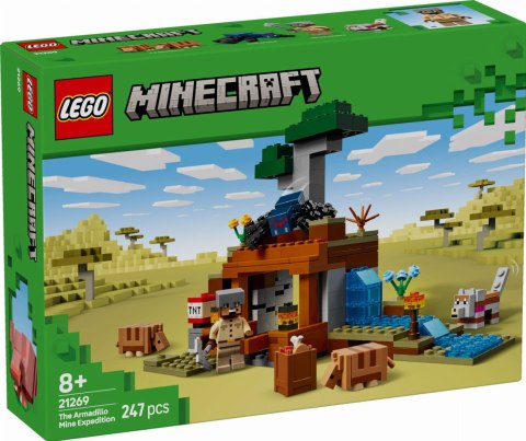 21269 - LEGO Minecraft - Wyprawa do pancernikowej kopalni 21269 - LEGO Minecraft - Wyprawa do pancernikowej kopalni