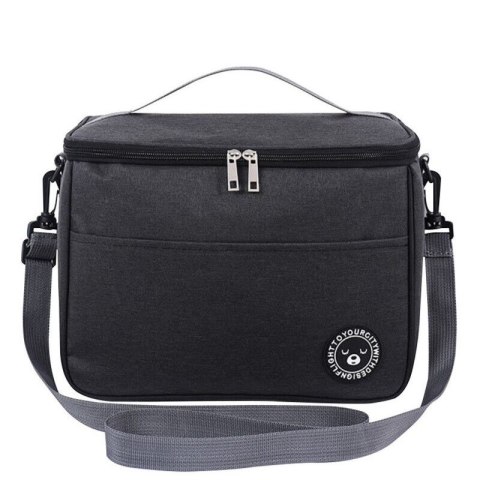Torba termiczna do przenoszenia żywności LUNCH BOX 29x20x21cm KP04CZ Torba termiczna do przenoszenia żywności LUNCH BOX 29x20x21cm KP04CZ