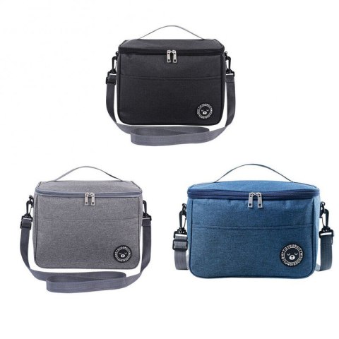 Torba termiczna do przenoszenia żywności LUNCH BOX 29x20x21cm KP04CZ Torba termiczna do przenoszenia żywności LUNCH BOX 29x20x21cm KP04CZ