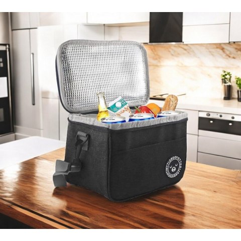 Torba termiczna do przenoszenia żywności LUNCH BOX 29x20x21cm KP04CZ Torba termiczna do przenoszenia żywności LUNCH BOX 29x20x21cm KP04CZ