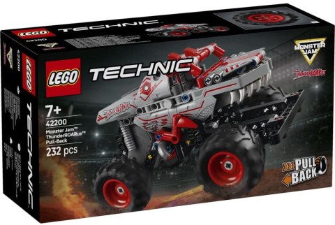 42200 - LEGO Technic - Monster Jam™ ThunderROARus™ z napędem typu pull-back 42200 - LEGO Technic - Monster Jam™ ThunderROARus™ z napędem typu pull-back