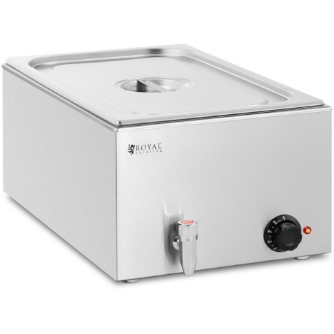 Bemar podgrzewacz elektryczny z kranem GN 1/1 640 W Bemar podgrzewacz elektryczny z kranem GN 1/1 640 W