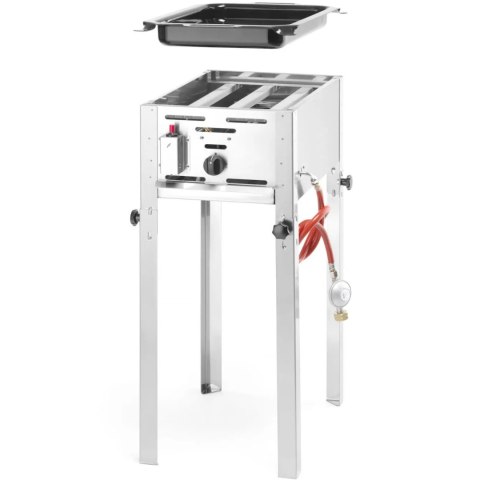 Grill gazowy z patelnią Grill Master Mini 340x540x(H)840 mm 5.8kW- Hendi 154700 Grill gazowy z patelnią Grill Master Mini 340x540x(H)840 mm 5.8kW- Hendi 154700