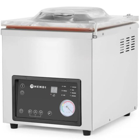 Pakowarka próżniowa do żywności komorowa Profi Line do dużych porcji 350mm 750W - Hendi 975275 Pakowarka próżniowa do żywności komorowa Profi Line do dużych porcji 350mm 750W - Hendi 975275