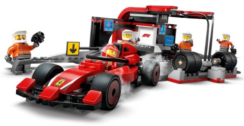 60443 - LEGO City - F1® Pit stop i mechanicy z bolidem Ferrari 60443 - LEGO City - F1® Pit stop i mechanicy z bolidem Ferrari