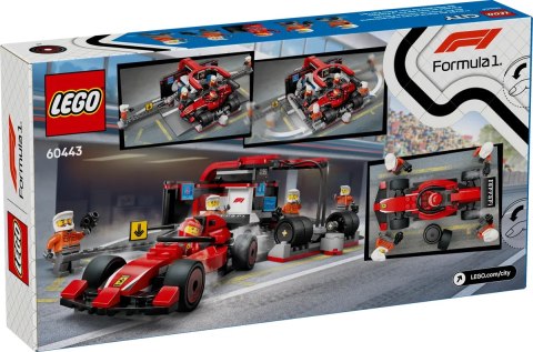 60443 - LEGO City - F1® Pit stop i mechanicy z bolidem Ferrari 60443 - LEGO City - F1® Pit stop i mechanicy z bolidem Ferrari