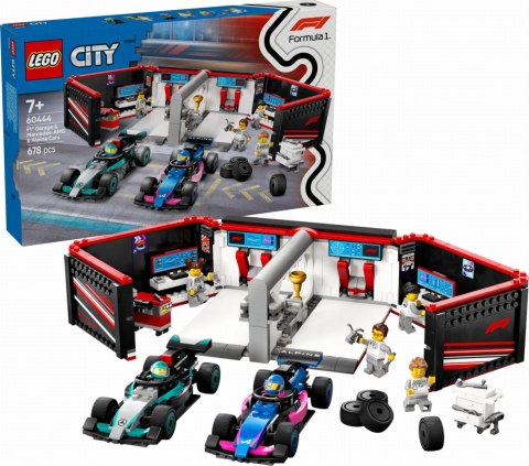 60444 - LEGO City - F1® Garaż i bolidy Mercedes-AMG i Alpine 60444 - LEGO City - F1® Garaż i bolidy Mercedes-AMG i Alpine