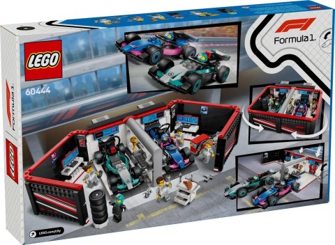 60444 - LEGO City - F1® Garaż i bolidy Mercedes-AMG i Alpine 60444 - LEGO City - F1® Garaż i bolidy Mercedes-AMG i Alpine