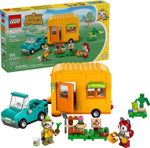 77054 - LEGO Animal Crossing - Leif i jego karawan oraz sklep ogrodniczy 77054 - LEGO Animal Crossing - Leif i jego karawan oraz sklep ogrodniczy