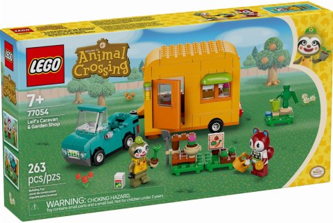77054 - LEGO Animal Crossing - Leif i jego karawan oraz sklep ogrodniczy 77054 - LEGO Animal Crossing - Leif i jego karawan oraz sklep ogrodniczy