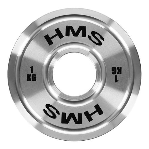 TOS10 TALERZ OLIMPIJSKI STALOWY KALIBROWANY 1 KG HMS TOS10 TALERZ OLIMPIJSKI STALOWY KALIBROWANY 1 KG HMS