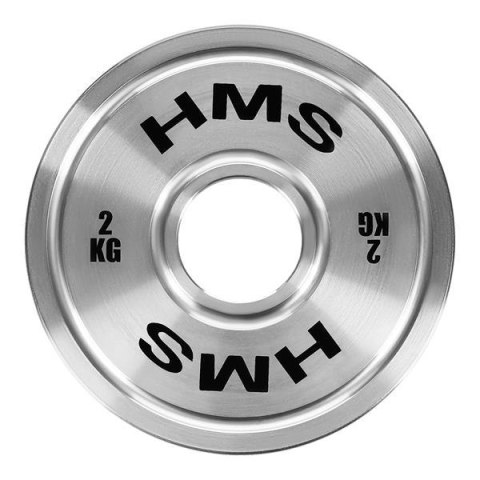 TOS20 TALERZ OLIMPIJSKI STALOWY KALIBROWANY 2 KG HMS TOS20 TALERZ OLIMPIJSKI STALOWY KALIBROWANY 2 KG HMS