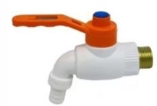 Zawór kran kurek kulowy ogrodowy czerpalny 1/2" cal plastikowo mosiężny Zawór kran kurek kulowy ogrodowy czerpalny 1/2" cal plastikowo mosiężny