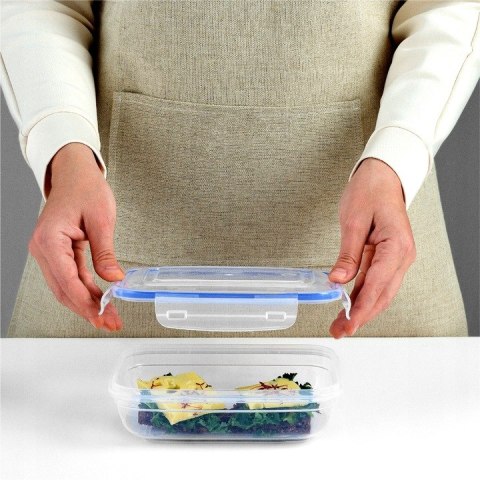 Komplet pojemników transparentnych PROSTOKĄT 400,800,1400 ml Komplet pojemników transparentnych PROSTOKĄT 400,800,1400 ml