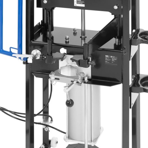 Ściągacz pneumatyczny do sprężyn 410 mm śr. 105-180 mm 1 t 8 bar Ściągacz pneumatyczny do sprężyn 410 mm śr. 105-180 mm 1 t 8 bar