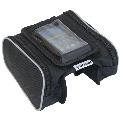 SAKWA TORBA ROWEROWA NA RAMĘ Z ETUI NA TELEFON K-076 SAKWA TORBA ROWEROWA NA RAMĘ Z ETUI NA TELEFON K-076