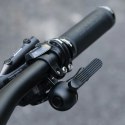 Dzwonek rowerowy na prawą stronę kierownicy - czarny