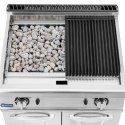 Grill lawowy na gaz propan / LPG / ziemny 2 x 8 kW 50-460 C