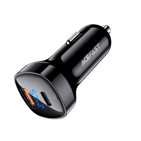 Ładowarka samochodowa 66W USB-C USB Power Delivery QC 4.0 FCP czarny Ładowarka samochodowa 66W USB-C USB Power Delivery QC 4.0 FCP czarny