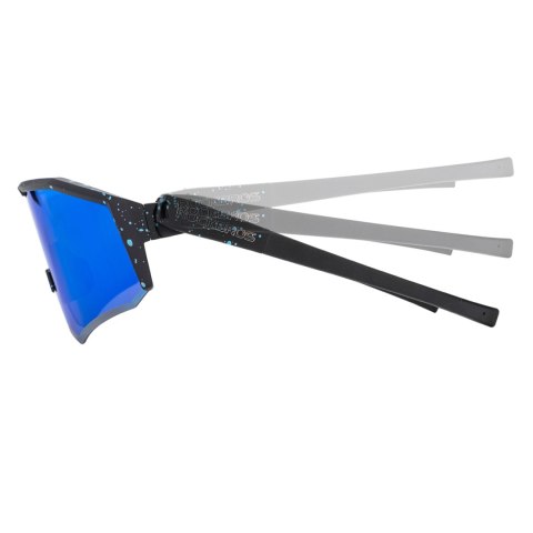 Okulary rowerowe z polaryzacją i filtrem UV 400 fioletowe Okulary rowerowe z polaryzacją i filtrem UV 400 fioletowe