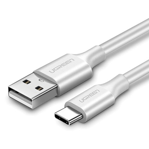 Kabel przewód USB-A - USB-C 3A QC 3.0 AFC FCP 1m - biały Kabel przewód USB-A - USB-C 3A QC 3.0 AFC FCP 1m - biały