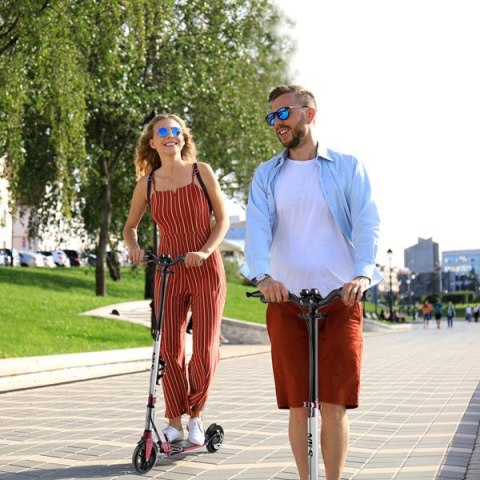 HM122T LED HULAJNOGA Z HAMULCEM TARCZOWYM NILS EXTREME HM122T LED HULAJNOGA Z HAMULCEM TARCZOWYM NILS EXTREME
