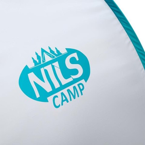 NC3173 SZARO-TURKUSOWY NAMIOT PLAŻOWY SAMOROZKŁADAJĄCY PODŁOGA NILS CAMP NC3173 SZARO-TURKUSOWY NAMIOT PLAŻOWY SAMOROZKŁADAJĄCY PODŁOGA NILS CAMP