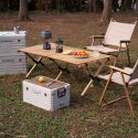 NCB4002 SKŁADANA SKRZYNIA KEMPINGOWA Z FUNKCJĄ STOŁU 2W1 50L NILS CAMP
