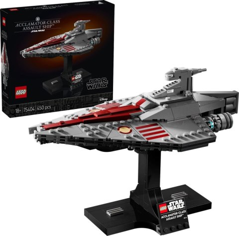 75404 - LEGO Star Wars - Krążownik szturmowy typu Acclamator 75404 - LEGO Star Wars - Krążownik szturmowy typu Acclamator