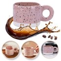 Ceramiczny, nakrapiany kubek z uchem 275 ml Szkliwiony CUP29